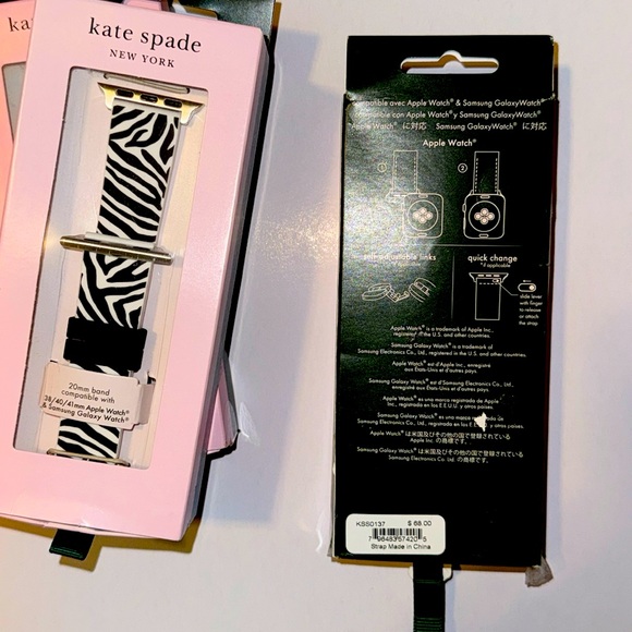 Kate Spade Apple Watch 20mm Band Bundle - Picture 2 of 2